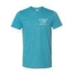 Load image into Gallery viewer, Soft Style Short Sleeve - Heather Galapagos Blue
